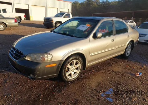 2002 Nissan Maxima Gle z USA, uszkodzony, nr VIN JN1DA31A52T320622